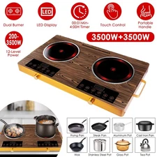 3500W 7000W Electric Ceramic Stove Cooktop Hot Plate Infrared Countertop Burner