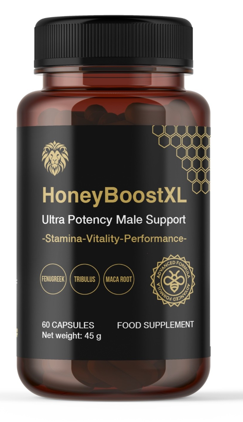 Honey Boost XL potent herb blend for peak performance, 60 T Caps , 1 Daily