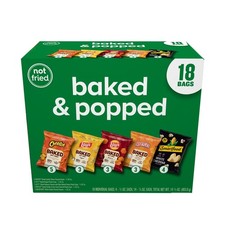 Frito-Lay Baked and Popped Mix Variety pack Snack Chips 18 Count Multipack