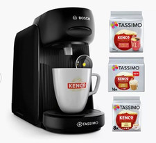 Bosch Tassimo TAS1402 Pod Coffee Machine Black, Digital, 1300W, 0.7L + Tray
