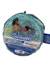 Baby springfloat pool float with canopy for ages 9-24 months