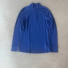 Thermowave Merino X-Treme Blue 1/2 Zip Long Sleeve Base Layer Top Men’s XL