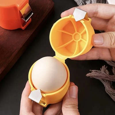 Portable Egg Opener Egg Cracker Tool Quick Egg Breaker Kitchen Gadget Tool