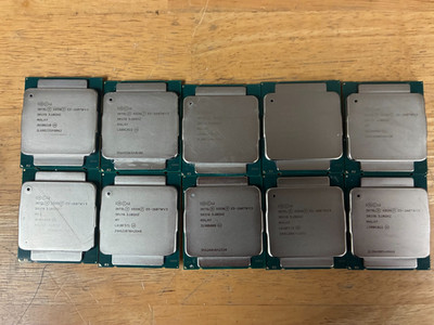 Intel Xeon E5-2687W v3 3.10GHz 10-Core 25MB LGA 2011 Processor (Lot of 10)