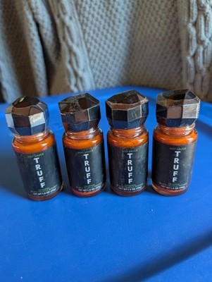 4 TRUFF Hot Sauce Bottles 1.5 Ounce. New Sealed.