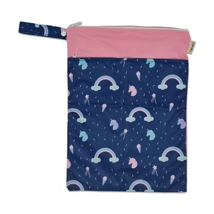 Waterproof Double Zip Wet Bag Unicorn 30x40cm