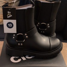 Art Class Crosby Boots Black Bootie Unisex Kids Size 13