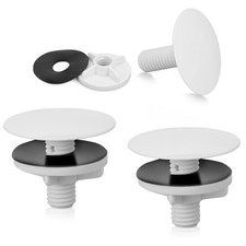 3 Pcs Sink Hole Covers Caps Faucet Cover White Kitchen 2 Inch,