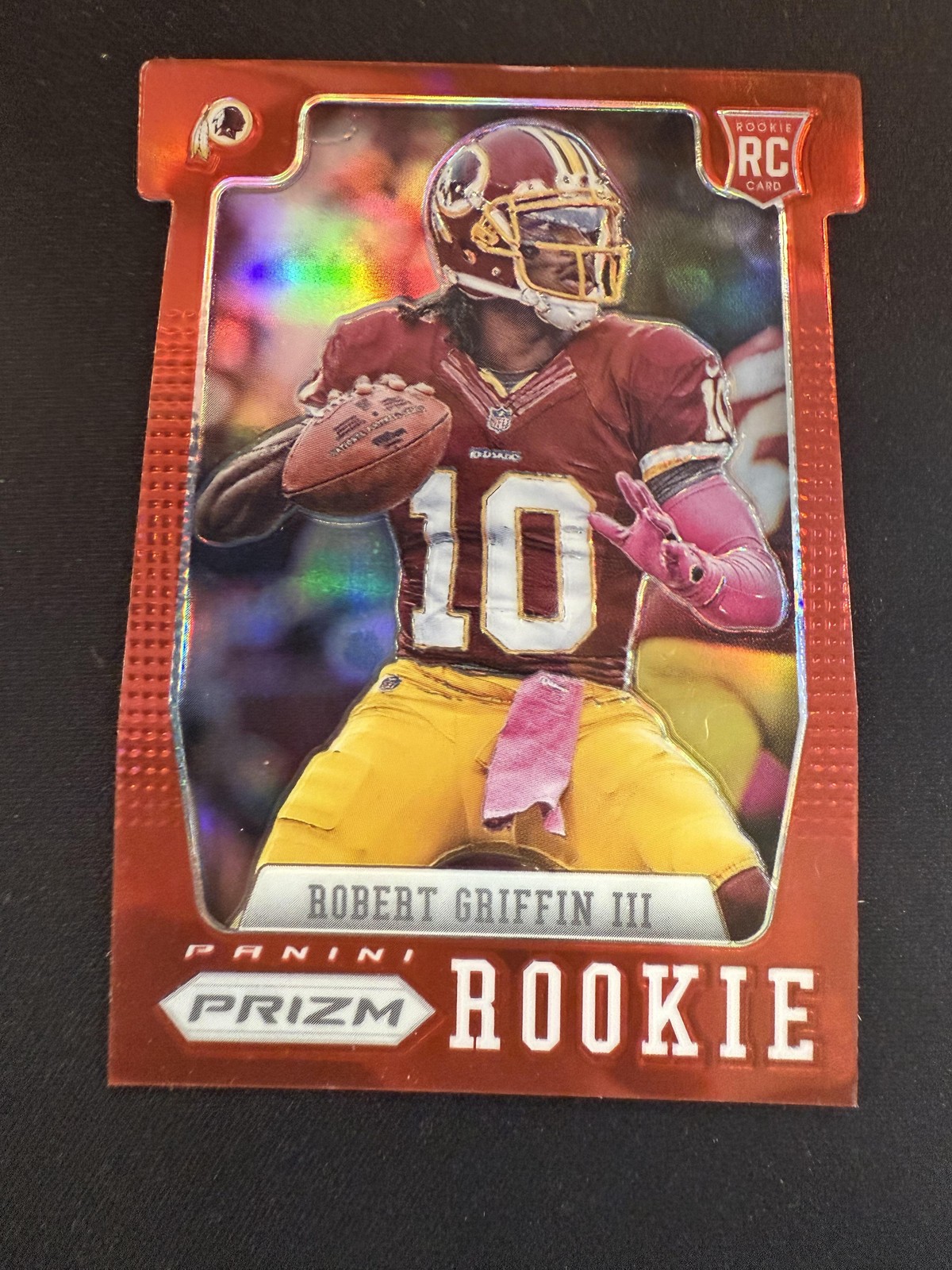 #227 Robert Griffin III 2012 Panini Prizm RC Rookie Washington Redskins Red