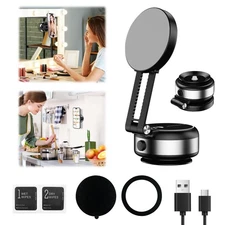 Magnetic Phone Holder for Car - 360° Rotation Dashboard & Windshield Mount, S...