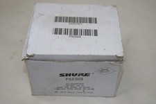 Shure PS24US Power Supply AC Adapter 12V DC for Wireless Microphone Receiver New