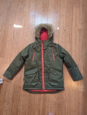 Vintage LL Bean Youth Lined Parka Size Large 14-16 In Great Condition