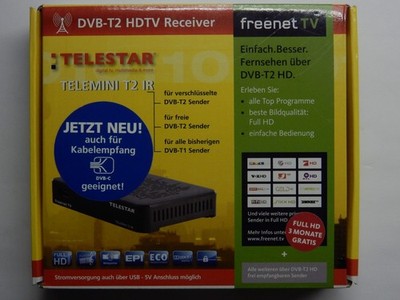 Telestar digiHD TT 5 IR HDTV Receiver  DVB-T2 und DVB-C