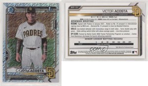 2021 Bowman Chrome Prospects Shimmer Refractor Victor Acosta #BCP-151