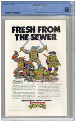 Teenage Mutant Ninja Turtles Adventures # 1 CBCS 9.6 NM+ 3/89