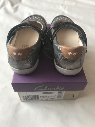 5g Infant Shoes Girls Clarks Nuevo Size 8 fqXwv