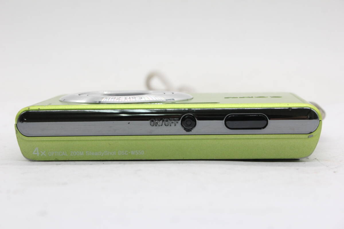 SONY Digital Camera DSC-W550 Green Cyber Shot 4.0x Optical