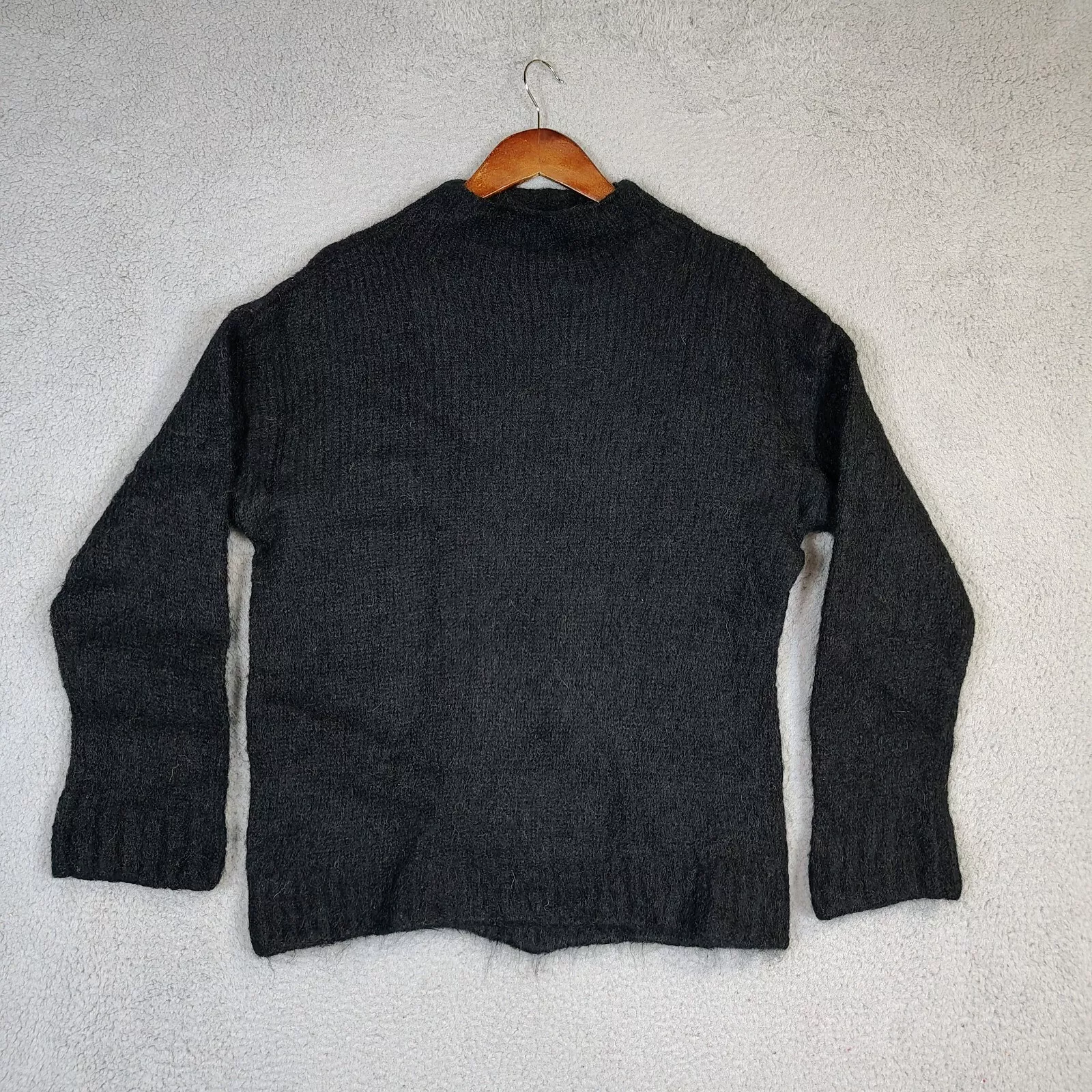 sweaty-betty ribbed knit long sleeve mock neck soft cozy sweater