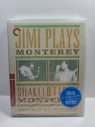Jimi Plays Monterey and Shake Otis at Monterey (Blu-ray, Criterion) NEW, SEALED  - Bild 1 von 4