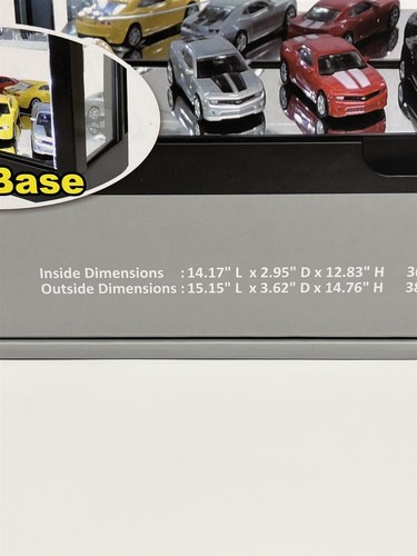 5 Tier LED Display Case White With white Base Triple9 648850W - Picture 4 of 10