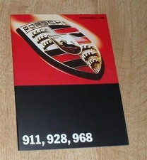Porsche Brochure 1994 911 993 Carrera 4 968 Sport Coupè e Cabriolet 928 GTS