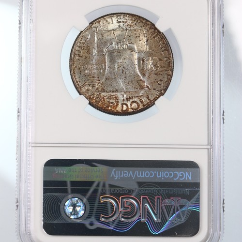 Franklin 50C 1954-S certificado NGC MS64 - Imagen 3 de 4