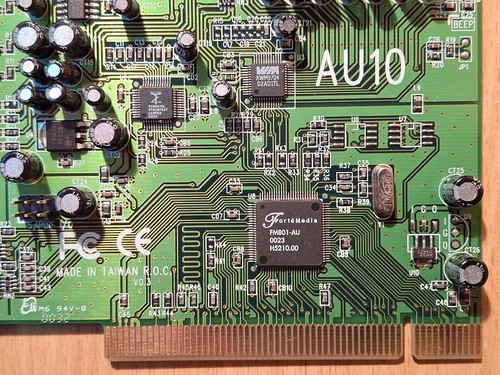 Sound card ForteMedia FM801-AU ABIT Home Theatre AU10 - Photo 3/8