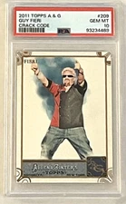 2011 ALLEN & GINTER CRACK CODE PSA 10 MINT GUY FIERI LEGENDARY CHEF TV STAR #209