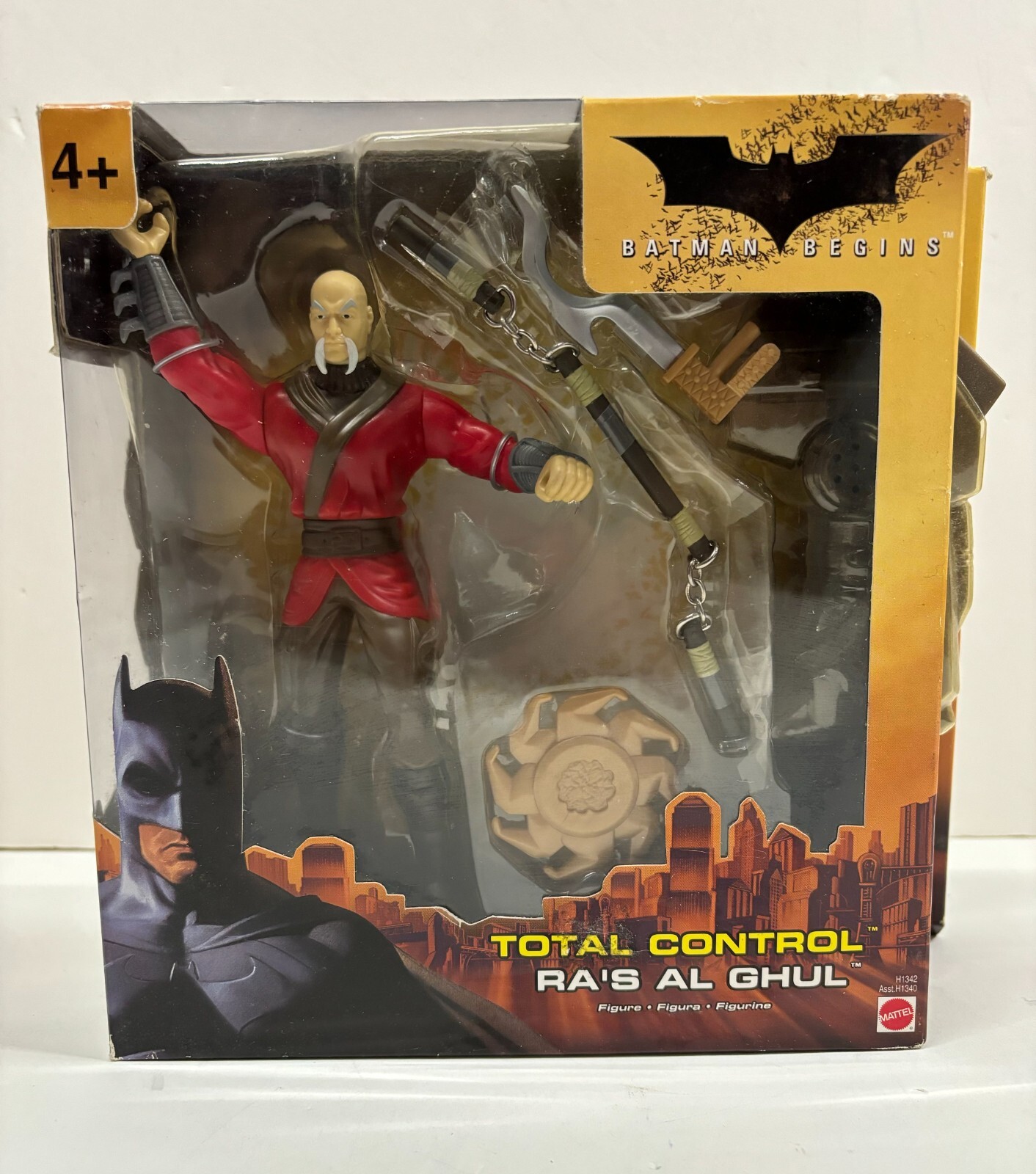 Batman Begins 6-Inch Ra's Al Ghul DC Comics Action Figure by Mattel 2005