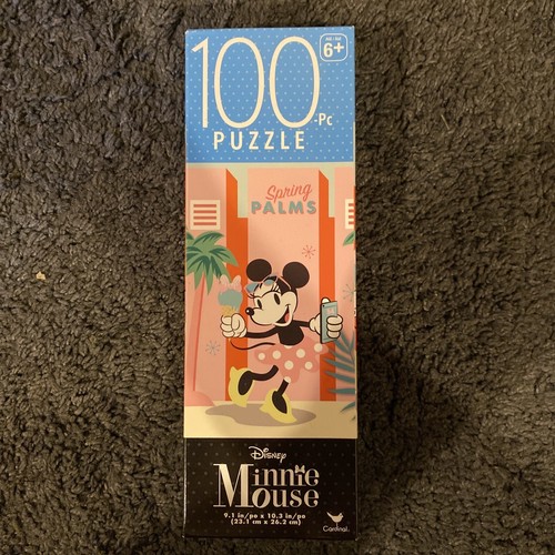 Disney 100 Piece Puzzle Minnie Mouse Spring Palms For Kids NEW - 第 1/6 張圖片