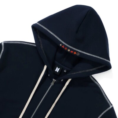 トップス BTS [PERMISSION TO DANCE ZIP-UP HOODIE BTS - Permission To Dance - Zip-up Hoodie – Harumio