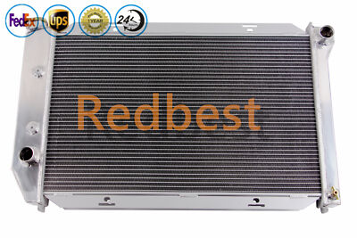 #ad #ad 4 Row Radiator Aluminum For 1971 73 Ford Galaxie Mustang Lincoln Mercury Cougar $170.20