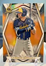 2022 Garrett Mitchell Bowman Invicta Orange RC Refractor Card# BI-18 SP /25