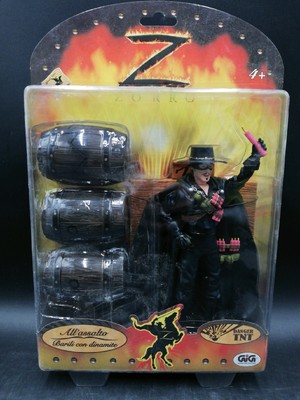 ZORRO ALL'ASSALTO BARILI CON DINAMITE FIGURE GIG