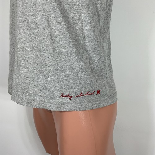VTG y2k HURLEY INTERNATIONAL FREEDOM CO Grey crewneck Skate Skate t-shirt XL USA - Picture 7 of 10