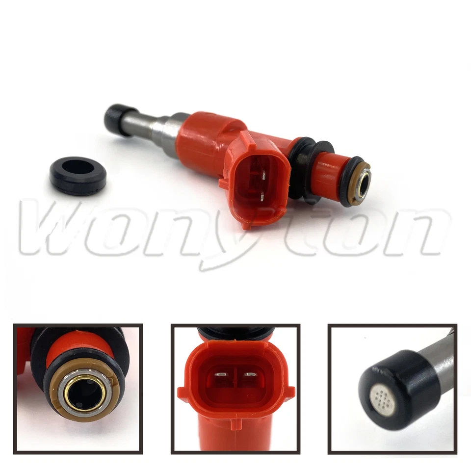 Juego de 4 inyectores de combustible para motocicleta Yamaha R1 FZ1 FZS1 YZF-R1 2004-2015 Foto 3 de 4