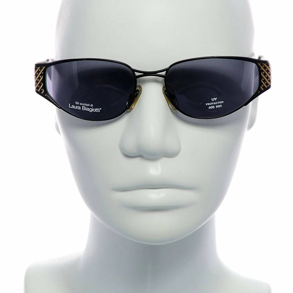 Gafas de sol Laura Biagiotti T 684/s QD8 60-16-140 Hechas en Italia Foto 3 de 3