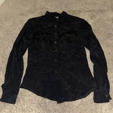 Vintage Roughrider Women's Rodeo Cowboy Shirt Size M Made in USA