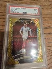 2016 Panini Select Dele Alli Gold /10 PSA 9