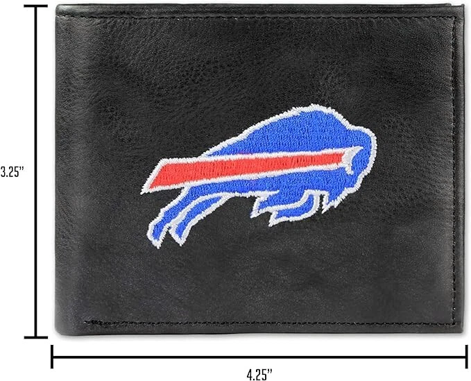 Philadelphia Eagles Officially Licensed NFL Bifold Leather Wallet Billfold Gift - Image 3 of 3