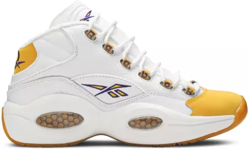 Reebok Question Mid Yellow Toe