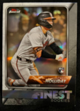2024 Topps Finest Baseball Jackson Holliday FRD-20 RC Finest Rookies Orioles