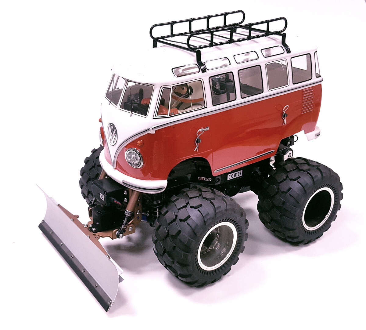 Alu Option Part Bumper/Shock for Tamiya WR02 Suzuki Jimny Wild