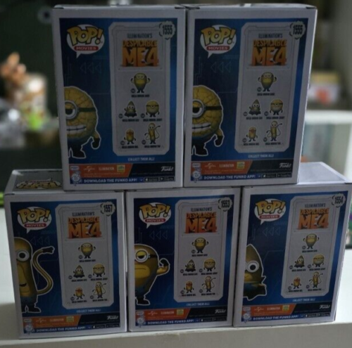 Funko Pop Sammlung - Minions - Einfach unverbesserlich 4 #Komplette Sammelreihe - Bild 2 von 3