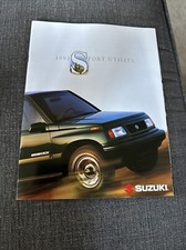 1993 Suzuki Brochure Sidekick Samurai 
