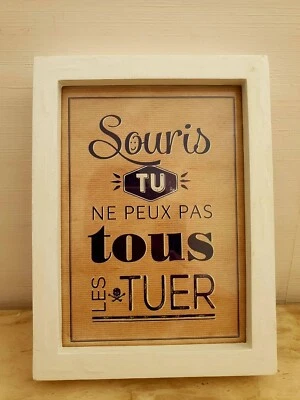 joli cadre en bois - Photo 1/3