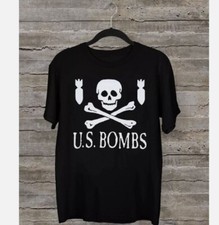 NEW U.S. BOMBS Band Logo Classic Gift For Fan Black All Size Shirt