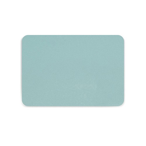 Simple Solid Color PU Leather Mouse Mat Anti-slip Waterproof 25*21cm Mouse Pad - Photo 16/19