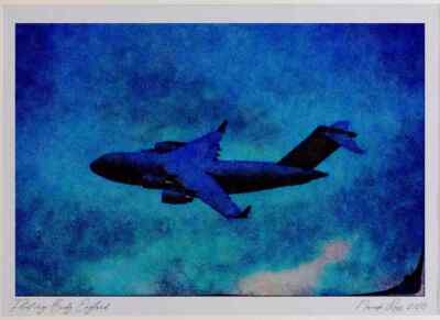 727030 McDonnel Douglas C 17A Globemaster III Ltd Ed A3 Watercolour Print
