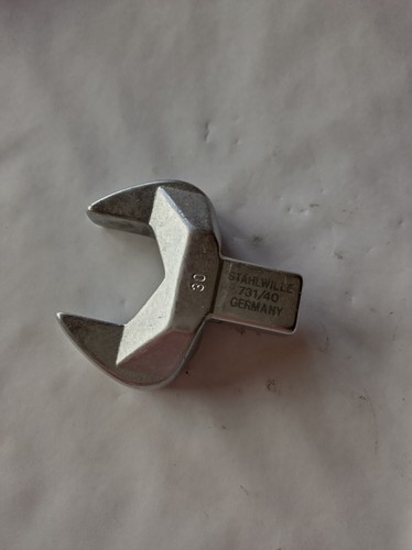 Stahlwille 731/40 Einsteckschlüssel Aufsteckschlüssel SW 30 mm Zustand gut